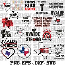uvalde strong svg bundle, uvalde texas svg bundle