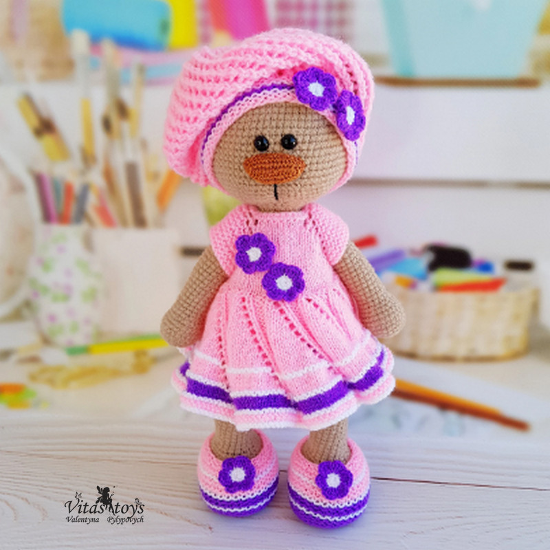 Crochet dress for bunny.png