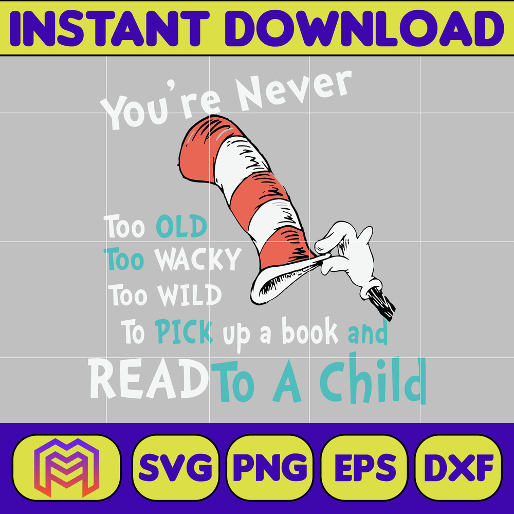 Dr Seuss Svg, Cat In The Hat SVG, Dr Seuss Hat SVG, Green Eggs And Ham Svg, Dr Seuss for Teachers Svg, Cricut, Thing Svg (110).jpg