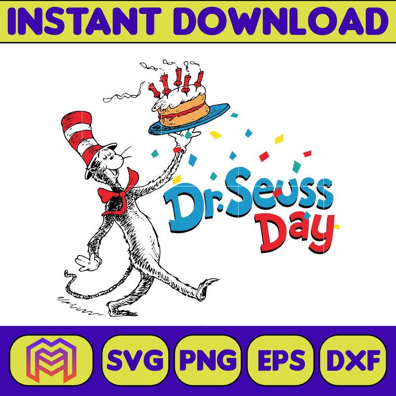 Dr Seuss Svg, Cat In The Hat SVG, Dr Seuss Hat SVG, Green Eggs And Ham Svg, Dr Seuss for Teachers Svg, Cricut, Thing Svg (115).jpg