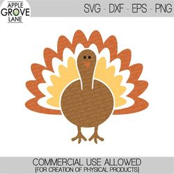 thanksgiving turkey svg - thanksgiving svg - turkey svg - autumn svg - fall svg - turkey clipart - gobble svg - kids fal