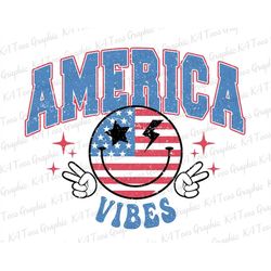 america vibes png, retro 4th of july png, fourth of july t shirt design, independence day png, american patriotic png, s