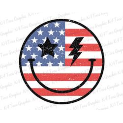 distressed smile face png, america png, retro 4th of july png, fourth of july, independence day png, 1776 png, patriotic