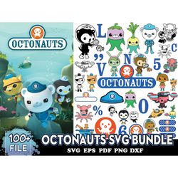 100 Files Octonauts SVG, Octonauts Clipart, Octonauts PNG, Octonauts Logo, Octonauts Symbol