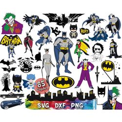 Batman SVG Bundle, Batman PNG, the Batman Logo PNG, Batman Clipart, Batman Symbol, Batman Silhouette, Batman Vector