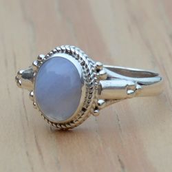 rainbow moonstone ring, handmade silver ring women, sterling silver moonstone ring, moon stone minimalist ring jewelry