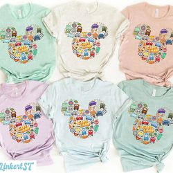 cars land shirt, cars family shirt, pixar cars mickey head tee, radiator springs shirt, disney world shirt, disney vacat