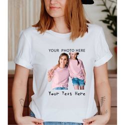 Valentine's Day Custom Photo shirt, Valentine's Day Custom Shirt, Custom Picture, Birthday Photo Shirt, Family Picture T