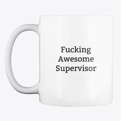 supervisor mug,supervisor gift,rude,appreciation gift,thank you gift,manager mug,funny gift,cup,leaving gift,best superv