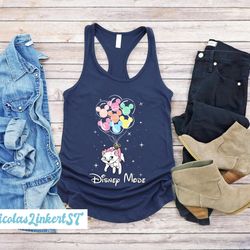 disney mode tanks, marie cat shirt, marie aristocats tank top, mickey balloon shirt, disney world shirt, epcot tanks, y