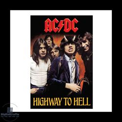 highway to hell acdc rock png, acdc png, highway to hell png instant download, cricut cut