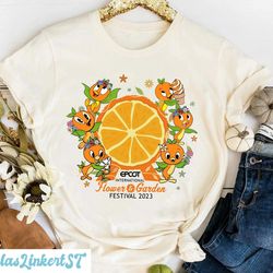 orange bird shirt, epcot flower and garden shirt, epcot festival 2023 shirt, spaceship earth shirt, orange bird epcot sh