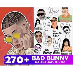 270 Bad Bunny Logo SVG, Bad Bunny SVG, Bad Bunny PNG,Bad Bunny Symbol, Bad Bunny Heart Logo , Bad Bunny Logo Heart