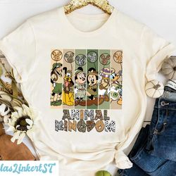 retro animal kingdom shirt, family safari trip shirt, mickey safari shirt, disney balloon shirt, animal kingdom family s