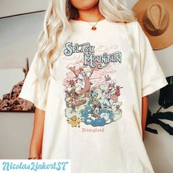 retro disneyland splash mountain shirt, mickey and friends shirt, brer fox shirt, brer rabbit, brer bear, splash mountai