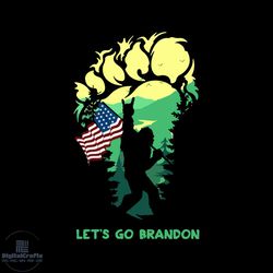 bigfoot alien camping lets go brandon fjb svg, treding svg, american flag svg