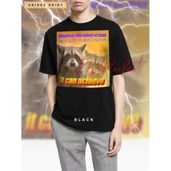 whatever the mind of man can conceive t-shirt - opposum meme, raccoon eating trash, cute trash panda tee, funny trash ra