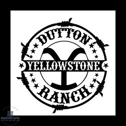 digital download yellowstone dutton ranch svg, trending svg, yellowstone