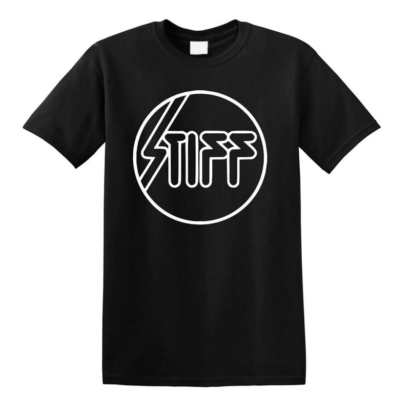 Stiff Records Punk Skull Biker Glam Rock Band Irish Punk Stiff Rock Sham T-shirt.jpg