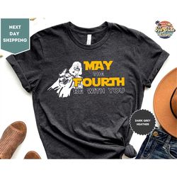 may the 4th be with you shirt, darth vader shirt, star wars shirt, may the 4th be with you tee, star wars gift tee