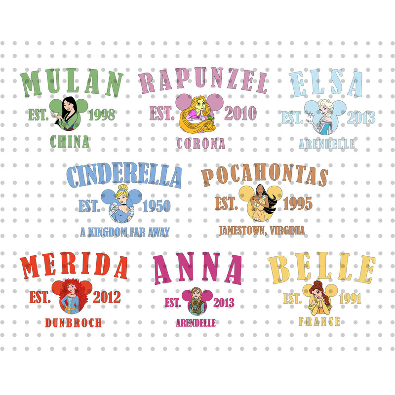 Bundle Princess Png, Family Trip Png, Magical Kingdom Png, Family Vacation Png, Family Trip Shirt, Vacay Mode Png, Princess Png Sublimation - 1.jpg