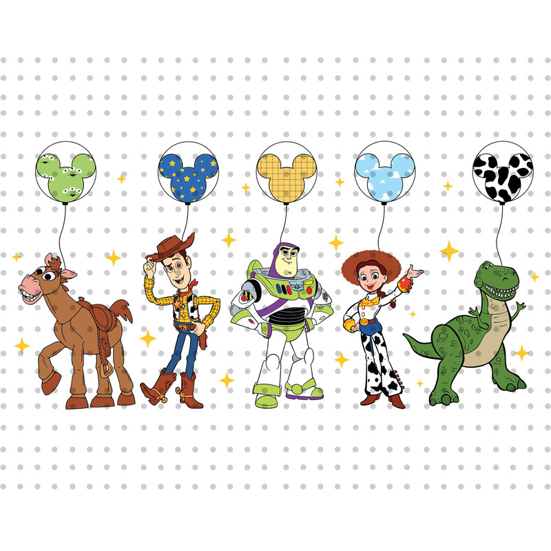 Cowboy Png, Dinosaur Png, Family Vacation Png, Magical Kingdom Png, Mouse Balloon Png, Vacay Mode Png, Family Trip Png, Family Trip Shirt - 1.jpg