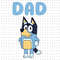 Dad SVG, Dad Dog Svg, Blue Dog Svg, Father's Day Svg, Vacay Mode Svg, Family Vacation Svg, Mom Shirt, Cartoon Dog Svg, Father Shirt Svg - 1.jpg