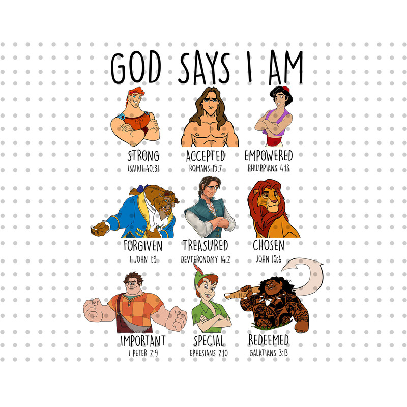 God Says I Am Png, Family Trip 2023 Png, Prince Png, Magical Kingdom Png, Family Vacation 2023 Png, Family Trip Png, Vacay Mode Png - 1.jpg