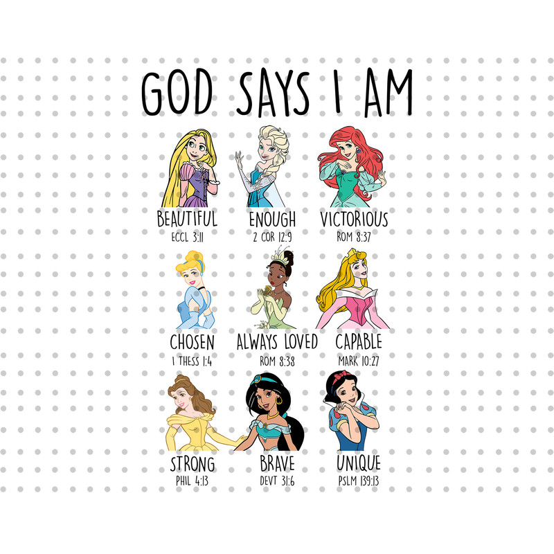 God Says I Am Png, Friendship Png, Princess Png, Friends Trip Png, Vacay Mode Png, Family Vacation Png, Family Trip Shirt, Family Trip Png - 1.jpg