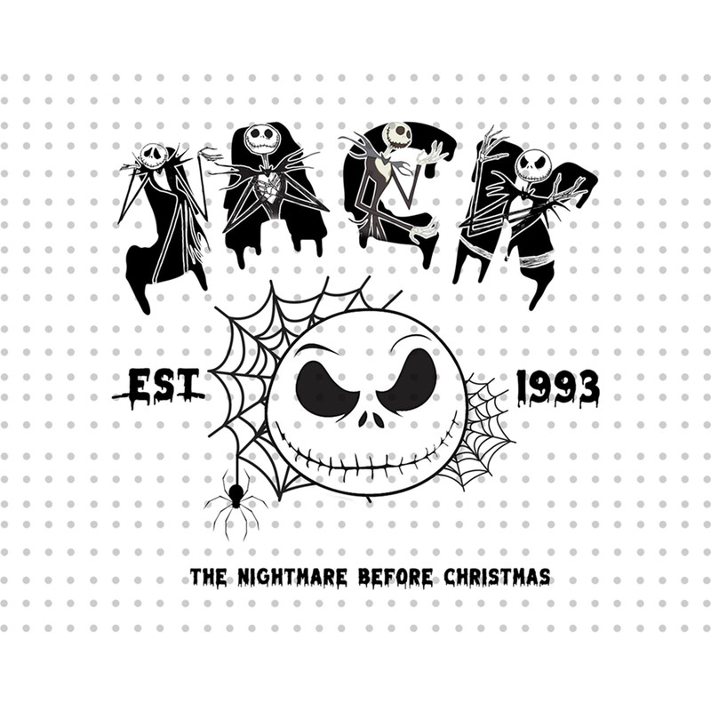 Halloween Nightmare Before PNG, Horror Halloween Png, Halloween Png, Spooky Vibes Png, Boo Png, Halloween Shirt Design, Instant Download - 1.jpg