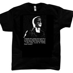 lou reed metal machine music, velet underground andy warhol drone shirt