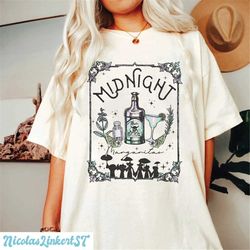 Vintage Midnight Margarita Shirt, Halloween Witches Comfort Colors Shirt, Tequila Shirt, Triple Moon Goddess, Spooky Vib