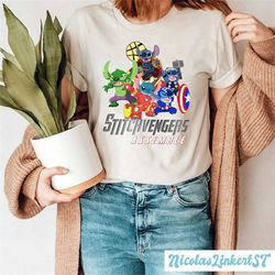 stitchvengers shirt, stitch shirt, disney marvel shirt, avengers assemble shirt, marvel avengers friends shirt, disney k