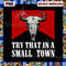 Country Music Png, America Cow Skull Png, Marlboro Try That In A Small Town Png - 1.jpg