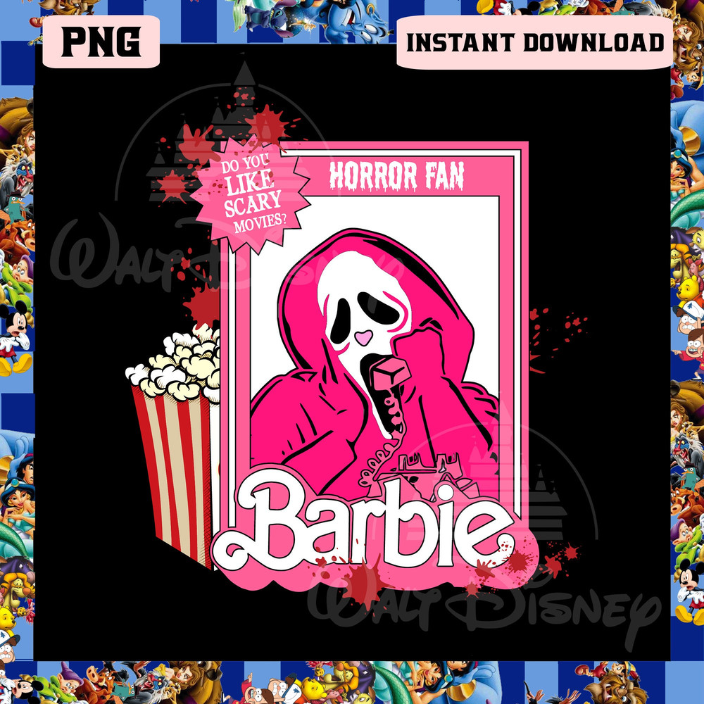 Horror Barbie Png, Ghost Face Png, Scary Movie Png - 1.jpg