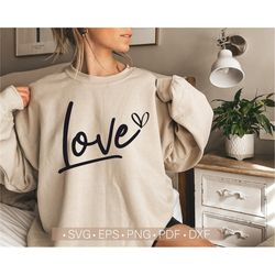 love svg, heart svg, valentine's day svg, valentine shirt svg silhouette cut file for cricut valentine heart svg,png ins