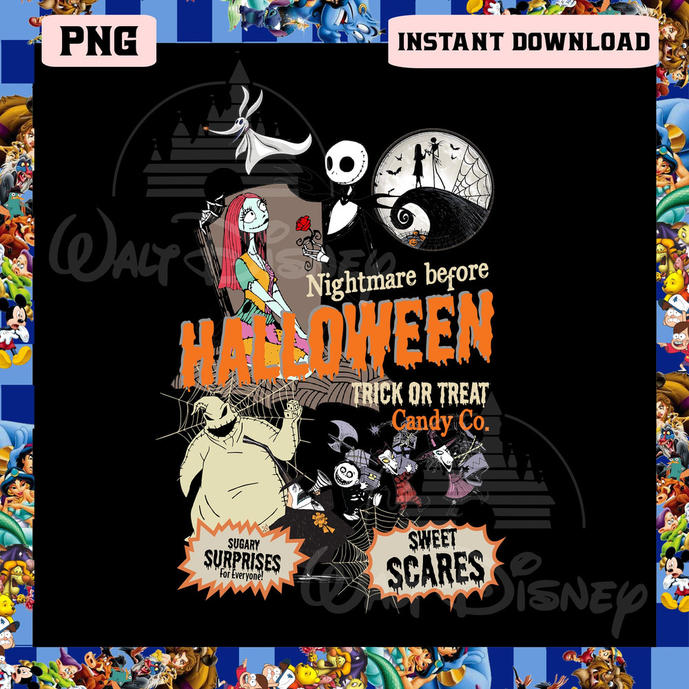 Jack And Sally Png, Nightmare Before Christmas Png, Spooky Season Png - 1.jpg