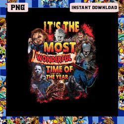its the most wonderful time of the year halloween png, horror movies killer png, halloween character