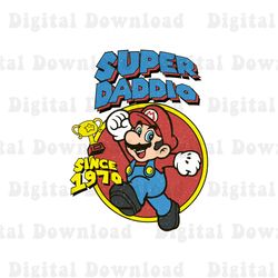personalized super daddio png, custom super daddio png, funny fathers day png, dad gamer png