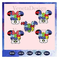 mickey autism svg, autism shirt, autism kid, autism awareness svg, autism mom svg, autism gift, autism mom gift, autism