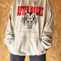 after hours hoodie, the weeknd shirt, the weeknd merch, unisex hoodie