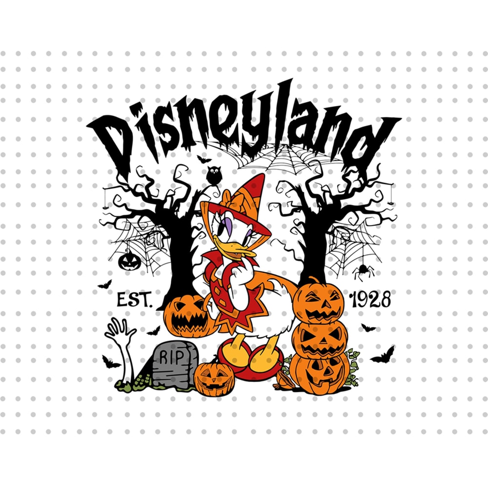 Retro Halloween Svg, Duck Halloween Svg, Trick Or Treat Svg, Halloween Pumpkin Svg, Spooky Vibes Svg, Boo Svg, Fall Svg, Halloween Shirt Svg - 1.jpg