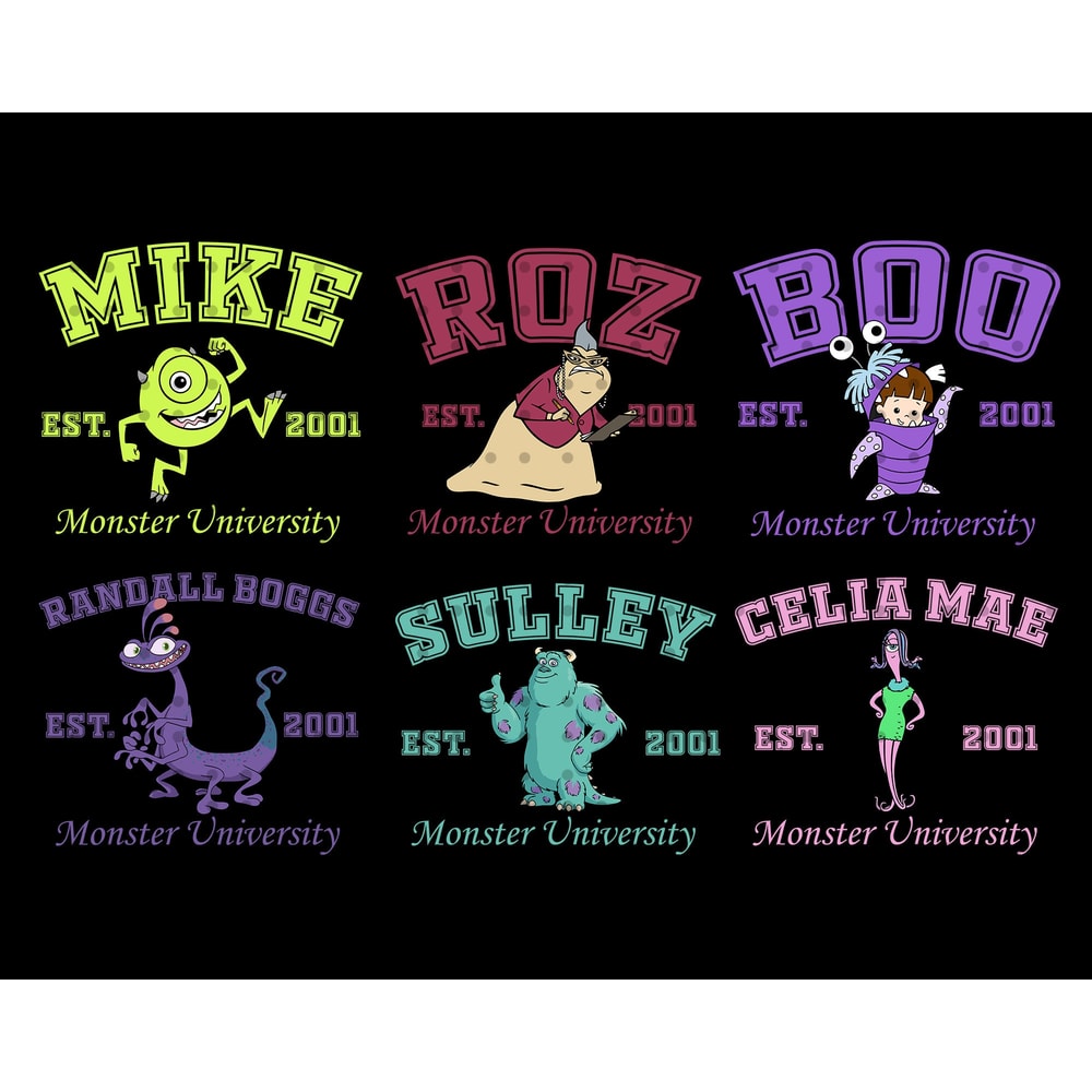 Retro Monsters Svg, Family Vacation Svg, Monsters Company Svg, Magical Kingdom Svg, Monster Shirt Svg, Cute Monsters Svg, Digital Download - 1.jpg