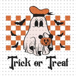 Trick Or Treat Svg, Retro Halloween Svg, Halloween Svg, Duck Halloween Svg, Spooky Vibes Svg, Boo Svg, Fall Svg, Hallowe