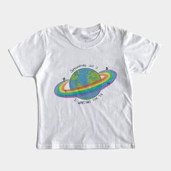 satellite baby tee, satellite shirt, fan merch