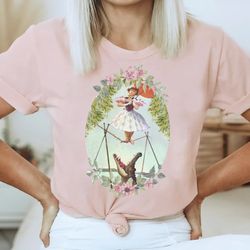 disney flower tightrope walker shirt, the haunted mansion shirt, tightrope girl shirt, disney halloween shirt, disneylan