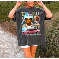 tyler the creator t-shirt, tyler vintage shirt, brent faiyaz vintage 90s rap tees, tyler the creator graphic unisex tee,