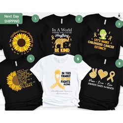 Childhood Cancer Awareness Shirt, Childhood Cancer Shirt, Leukemia Shirt, Neuroblastoma Awareness, Fight Cancer