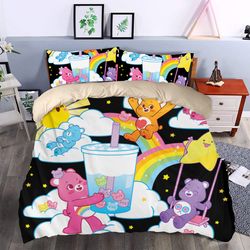 care bears bedding sets, care bears bedding, care bears movie,  bedroom decor, decorations for home bedding sets