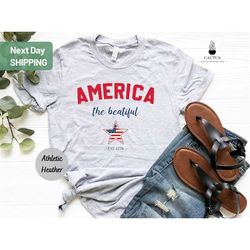america the beautiful shirt, freedom america shirt, the usa flag tee, 4th of july tee, independence day